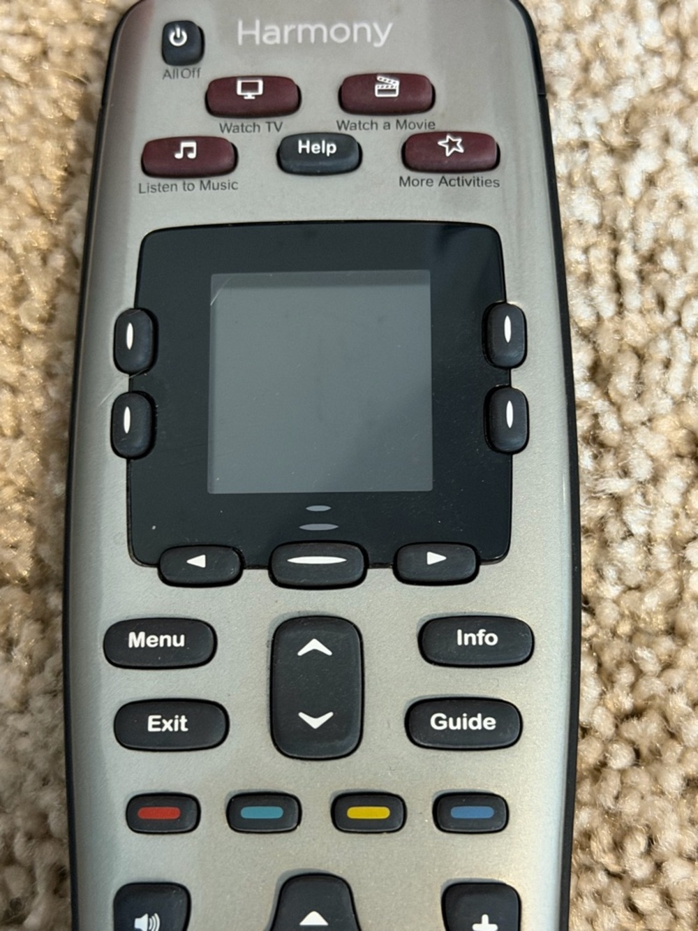 Logitech Harmony 650 Universal Remote Control Color Screen Multi-Device Tested - Picture 2 of 5